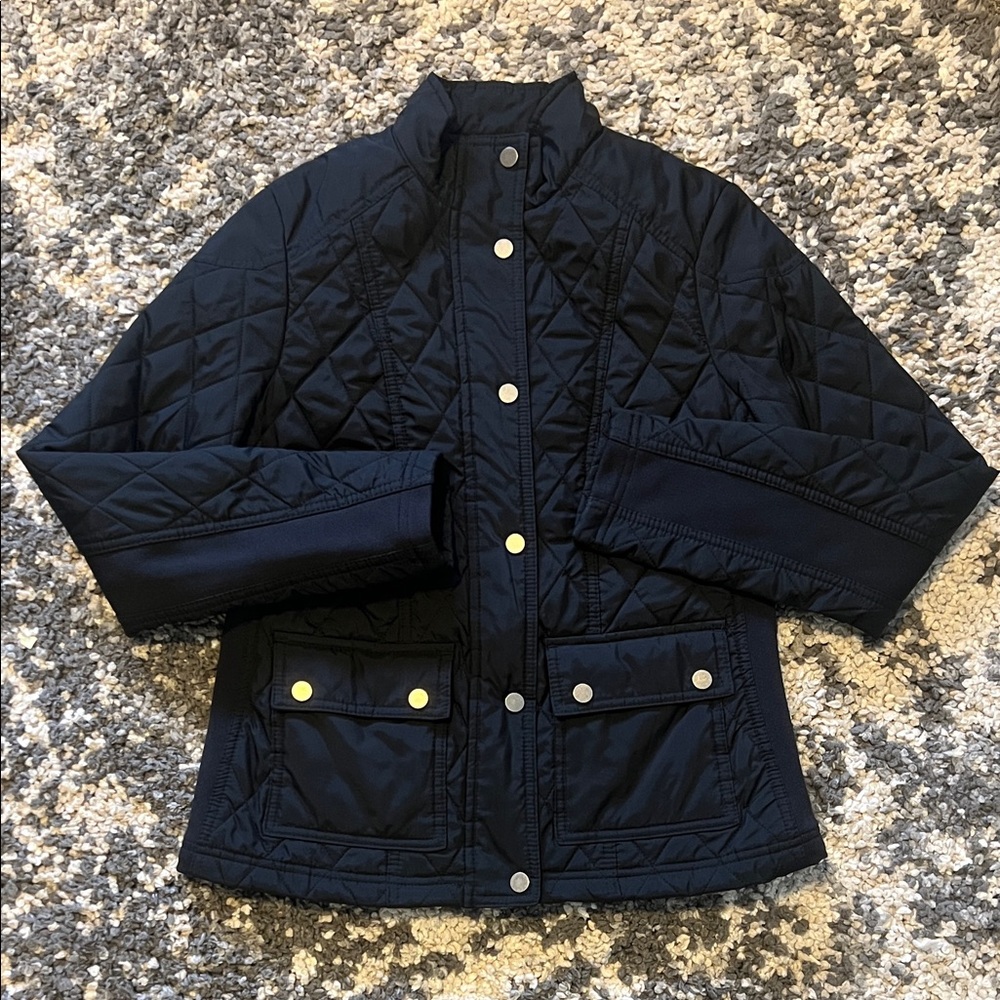 🌎 a new day Women's Black Quilted Jacket Size Small